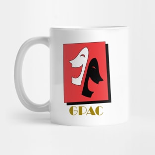 GPAC Logo Gold Text - Transparent Mug